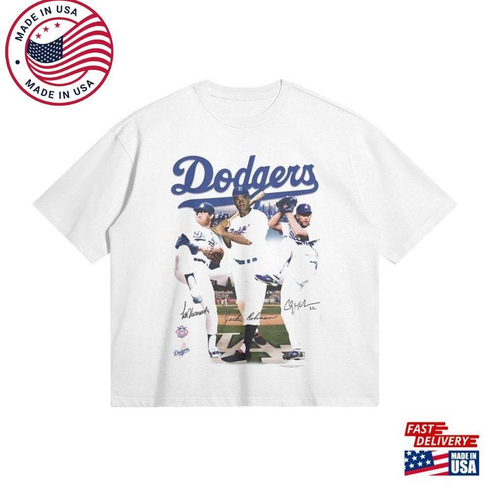 Dodgers T-Shirt Los Angeles Hall Of Fame Jackie Robinson